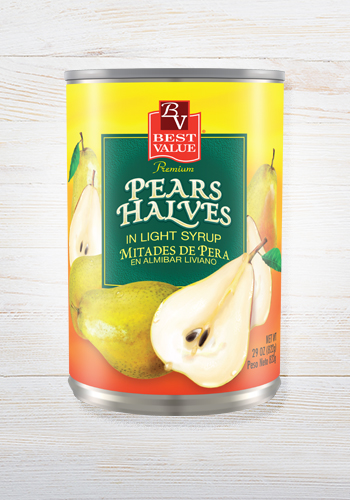 pears-halves