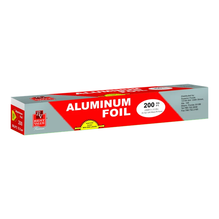 Aluminum Foil · 200 ft (11 mic)