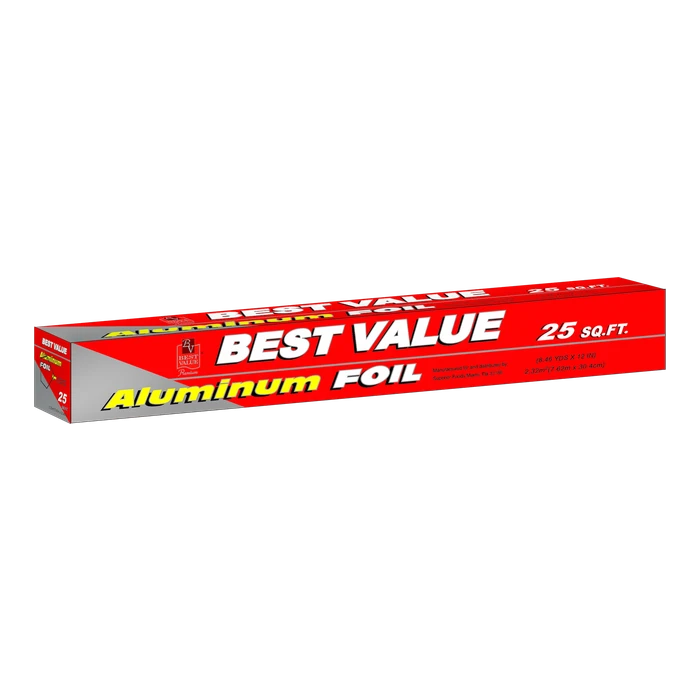 Aluminum Foil · 25 ft (14 mic)