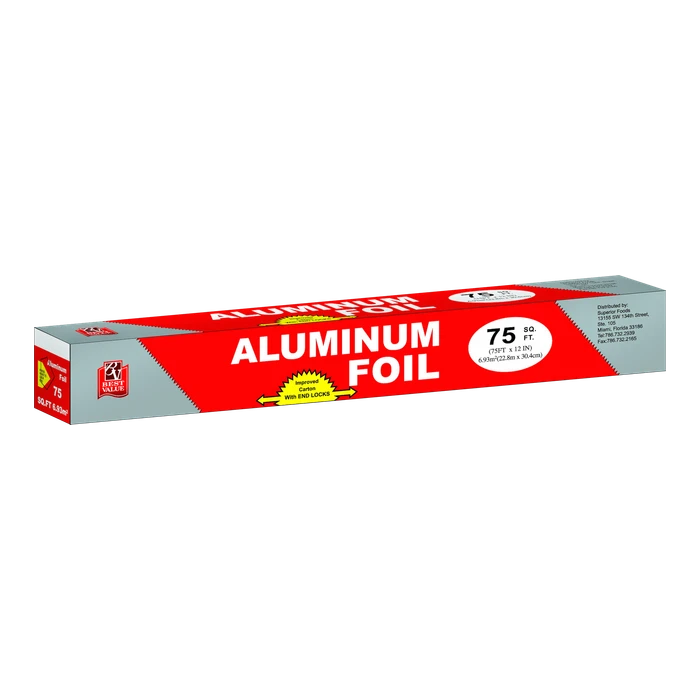Aluminum Foil · 75 ft (11 mic)