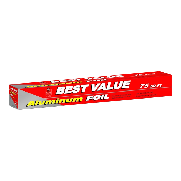 Aluminum Foil · 75 ft (14 mic)